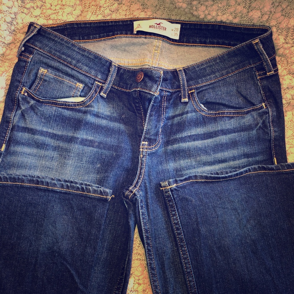 Hollister jeans size 7 Long